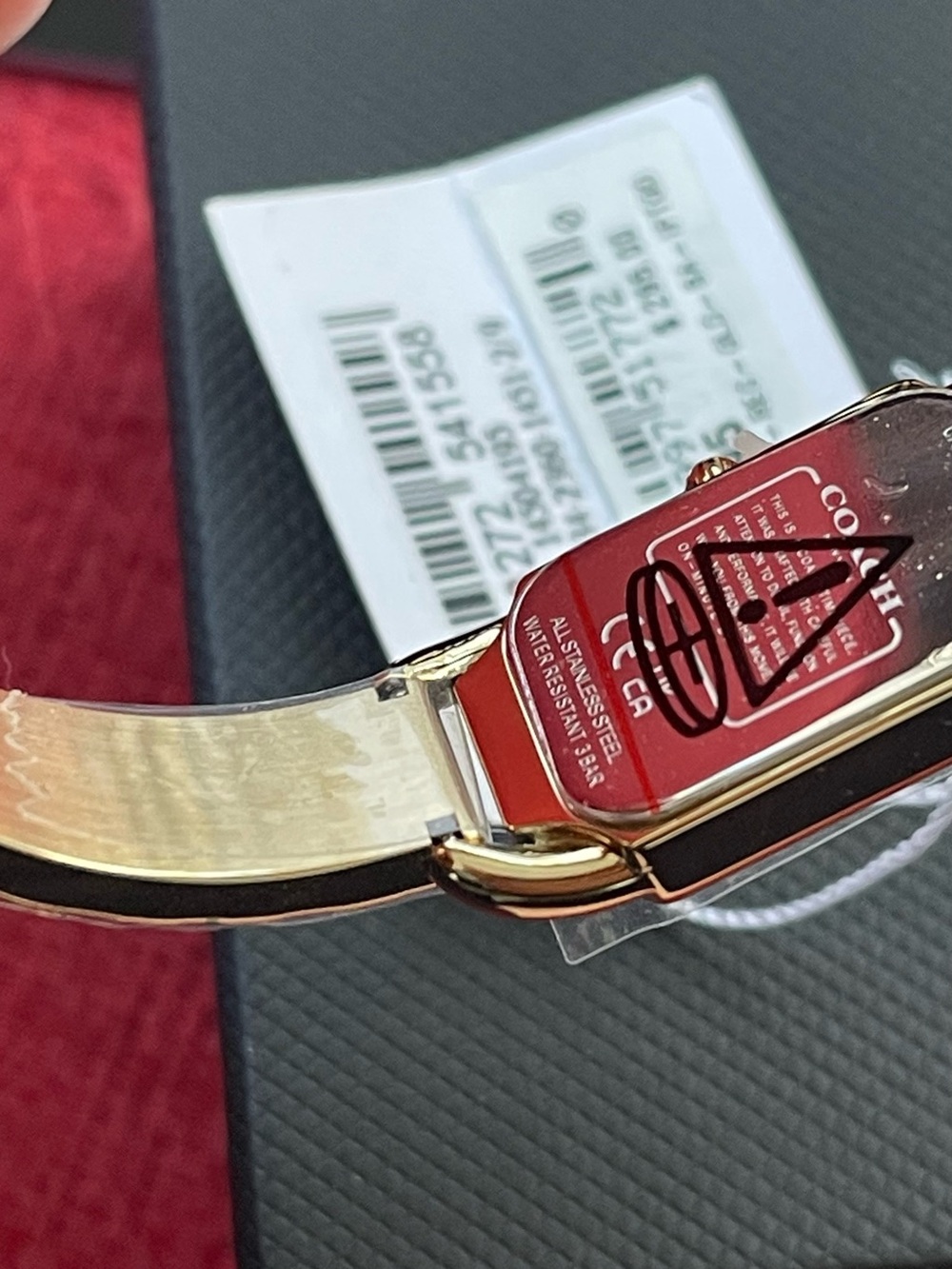 Coach Authentic watch bracelet new with tags gold - Picture 6 of 13